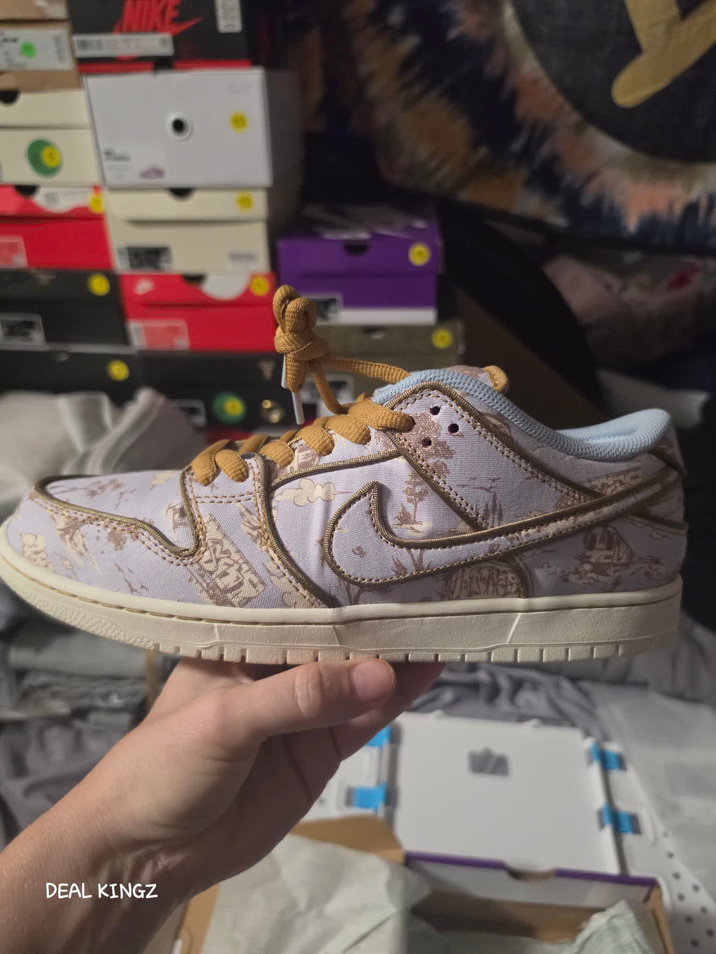 Nike SB Dunk Low City of Style Men's 11.5 Worn Once Yellow #20