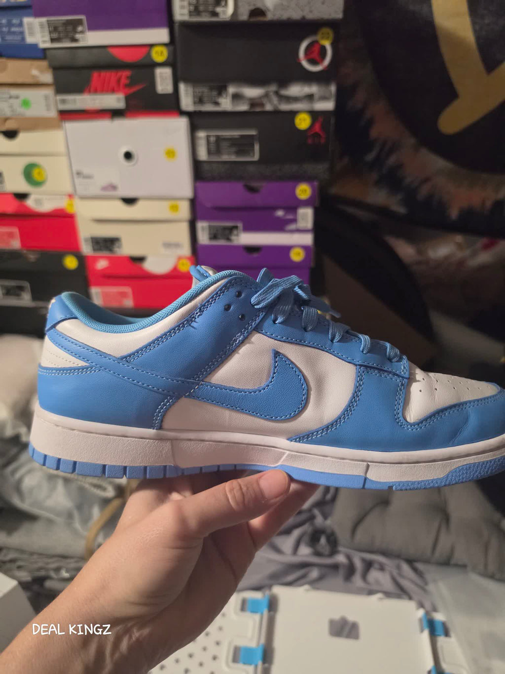 Nike Dunk Low Retro UNC University Blue Men's 12 Pre-Owned