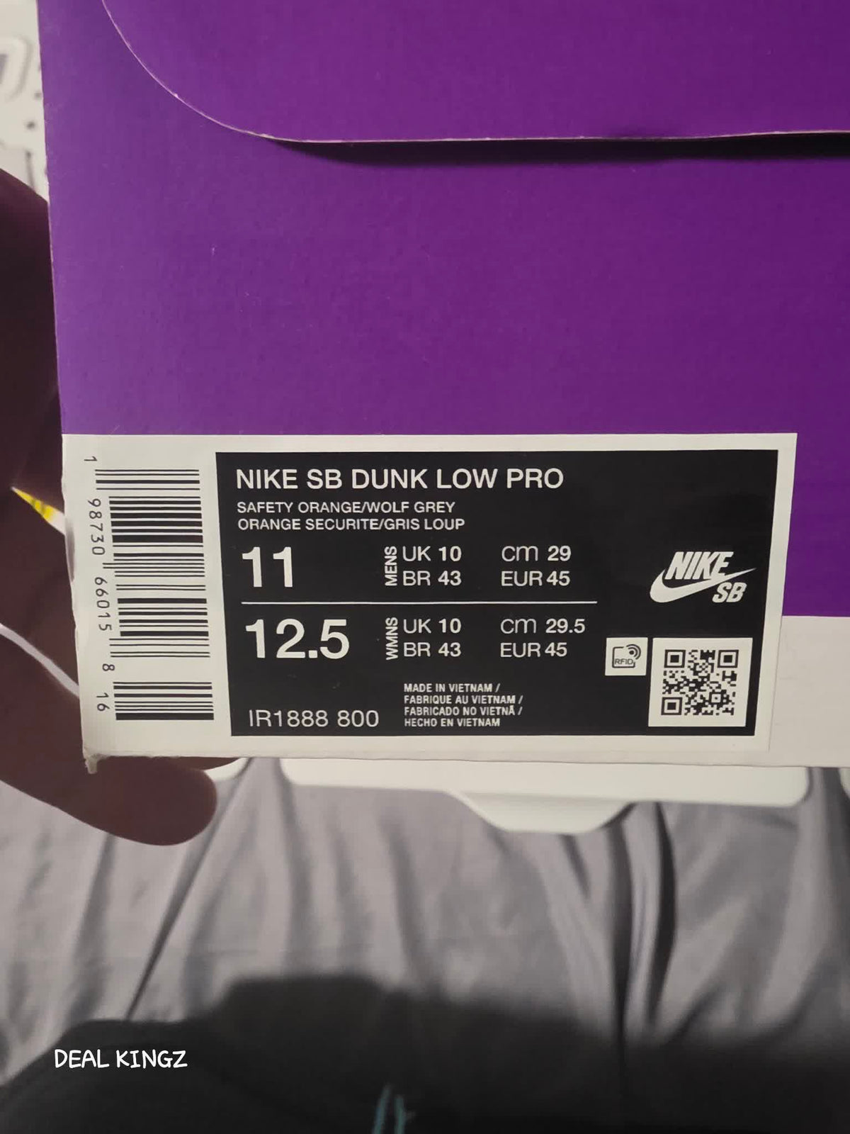 Nike SB Dunk Low Pro Muni Fast Pass Men's 11 New Yellow #24
