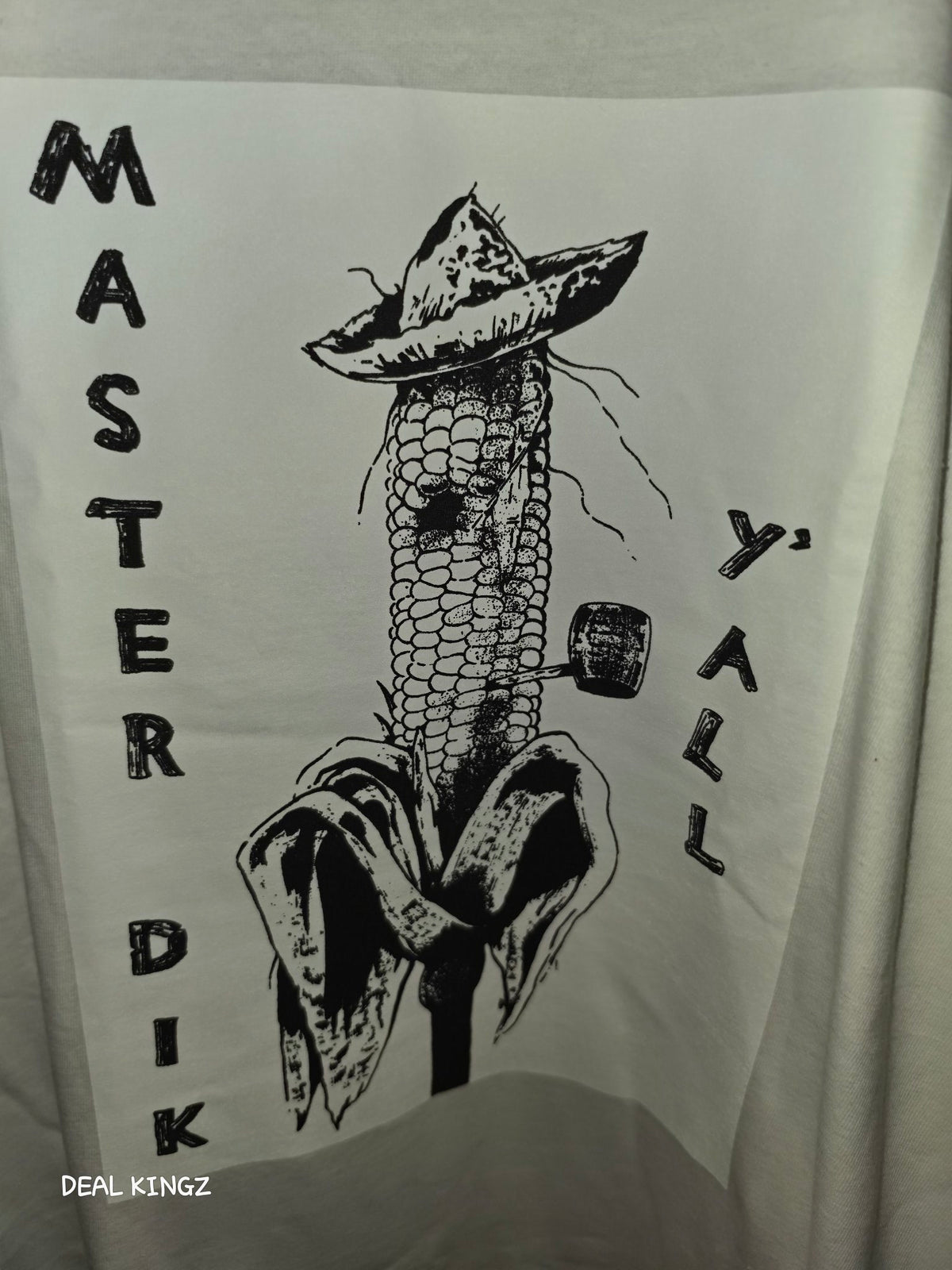 Supreme Master Dik Y'All Corn Tee White XL NEW Red #7