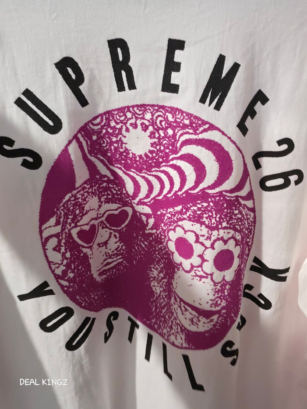 Supreme "You Still Suck" Long Sleeve Tee, White, L, NEW, FW26 Week 1