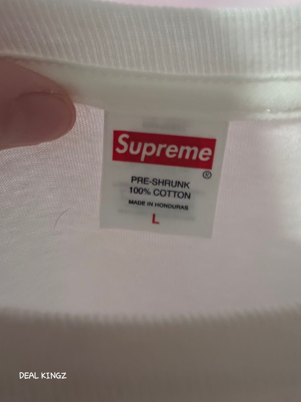 Supreme "You Still Suck" Long Sleeve Tee, White, L, NEW, FW26 Week 1