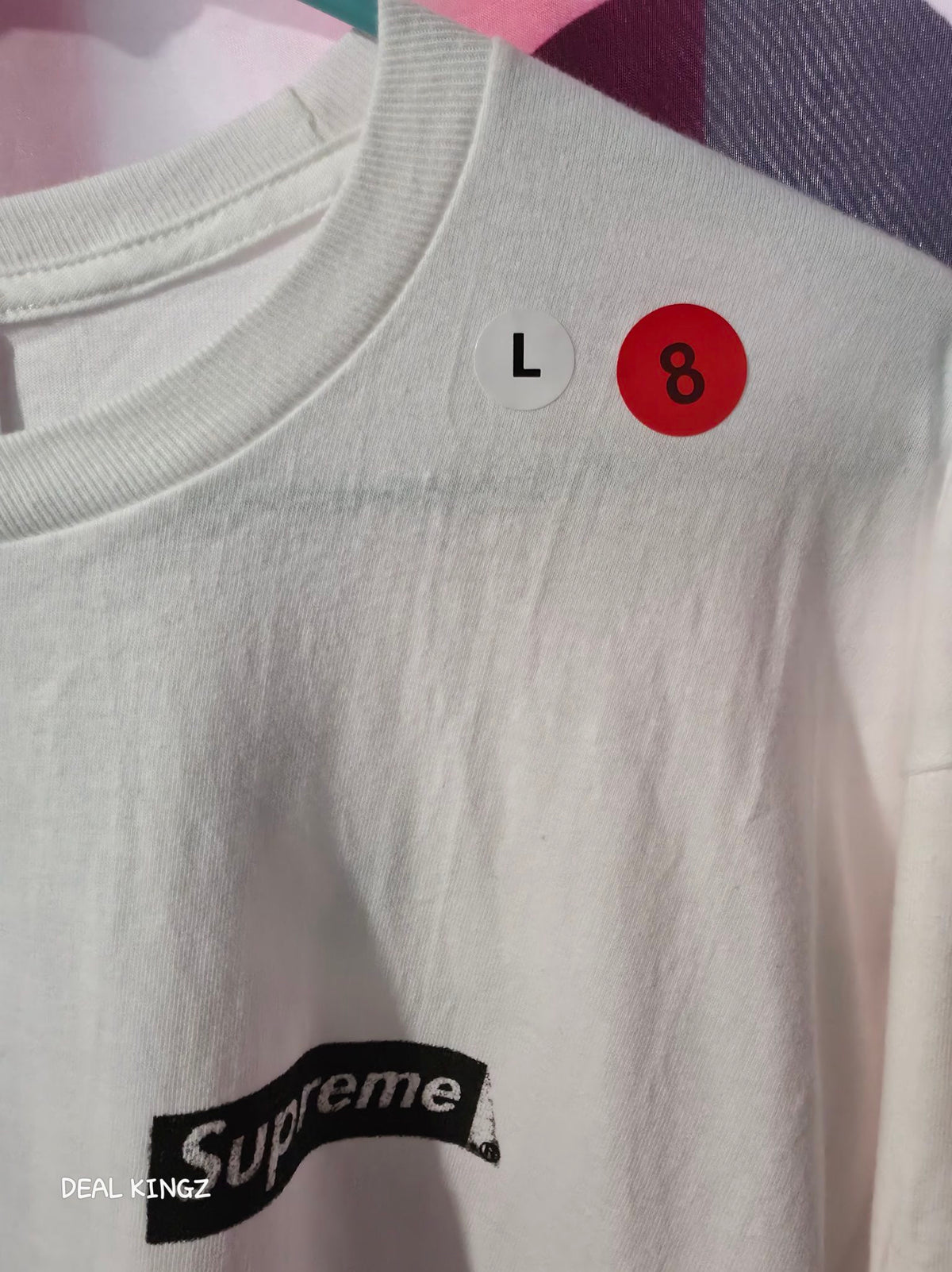 Supreme "You Still Suck" Long Sleeve Tee, White, L, NEW, FW26 Week 1