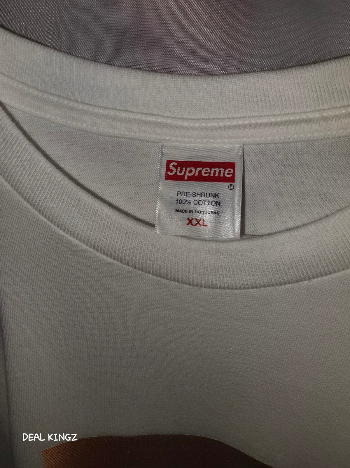 Supreme x Larry Clark Neighbor Tee – White, Size XXL