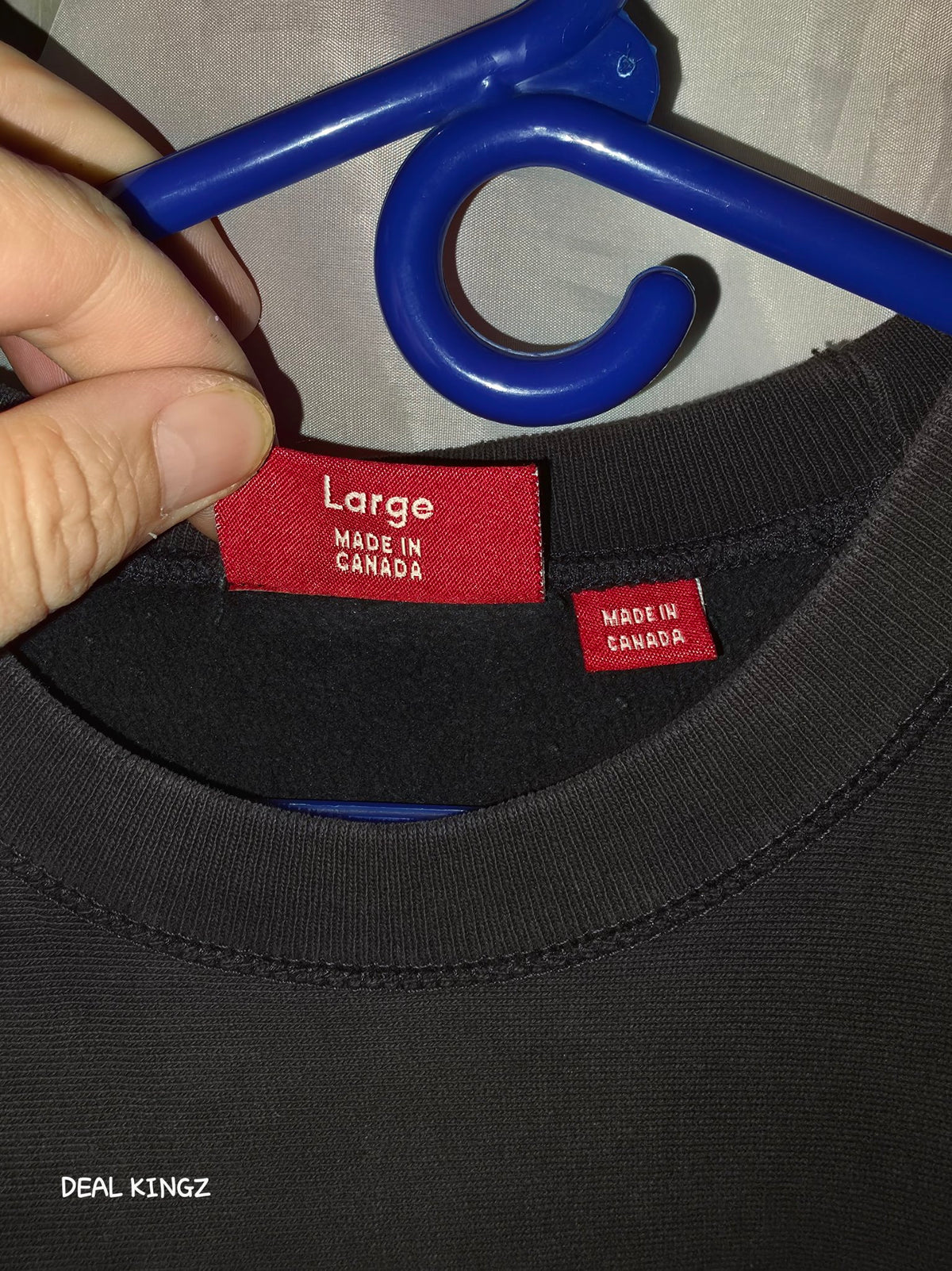 Supreme Box Logo Crewneck Navy L