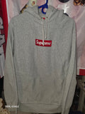 Supreme Box Logo Hoodie Heather Grey XL