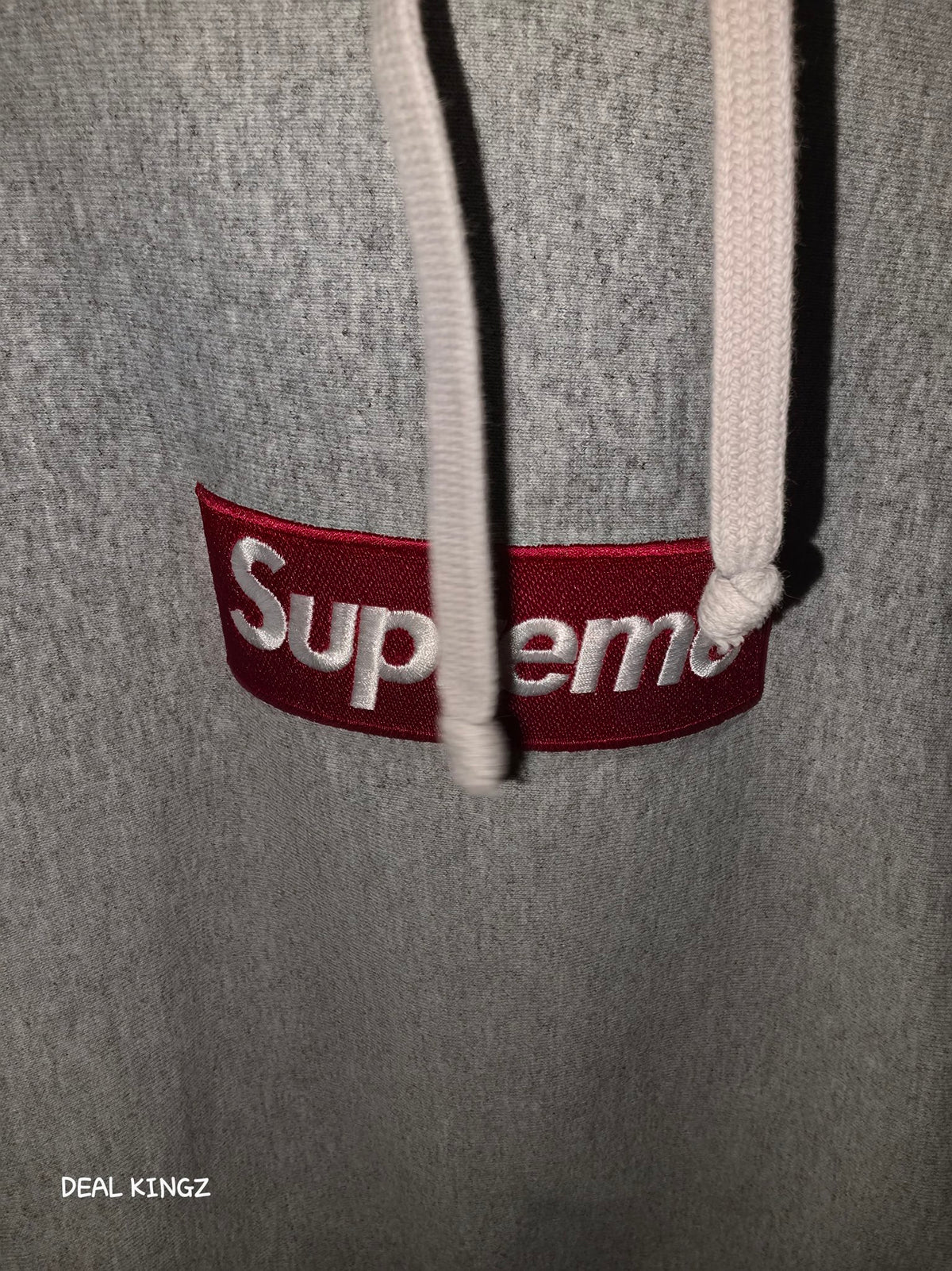 Supreme Box Logo Hoodie Heather Grey XL