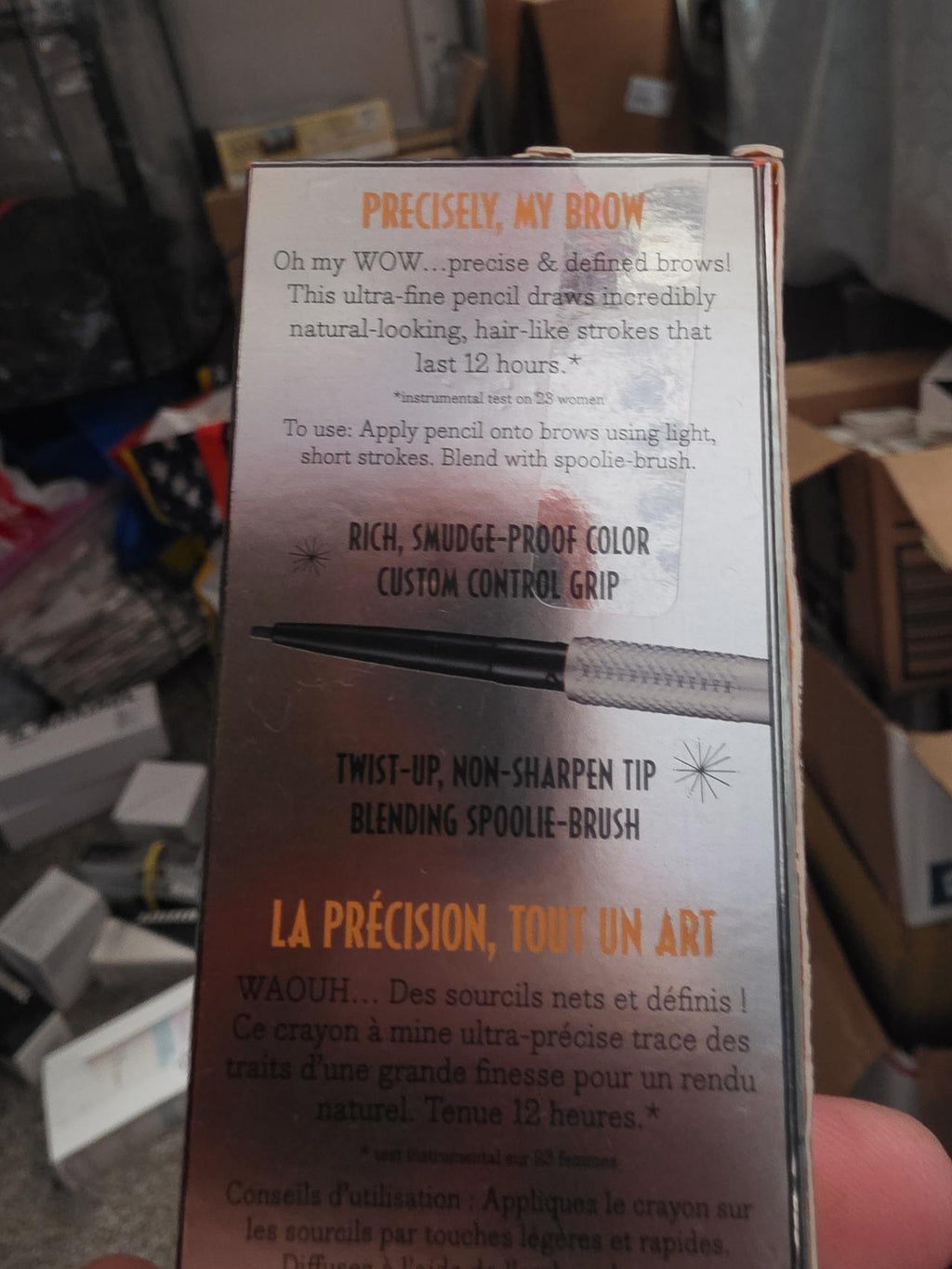 Benefit Precisely, My Brow Pencil – Cool Grey (2-Pack)