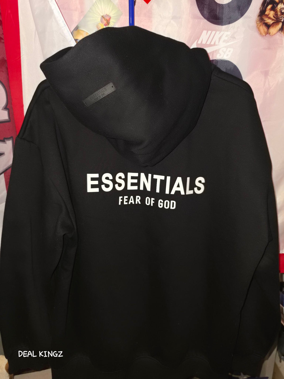 Fear of God Essentials Pullover Hoodie Black XL