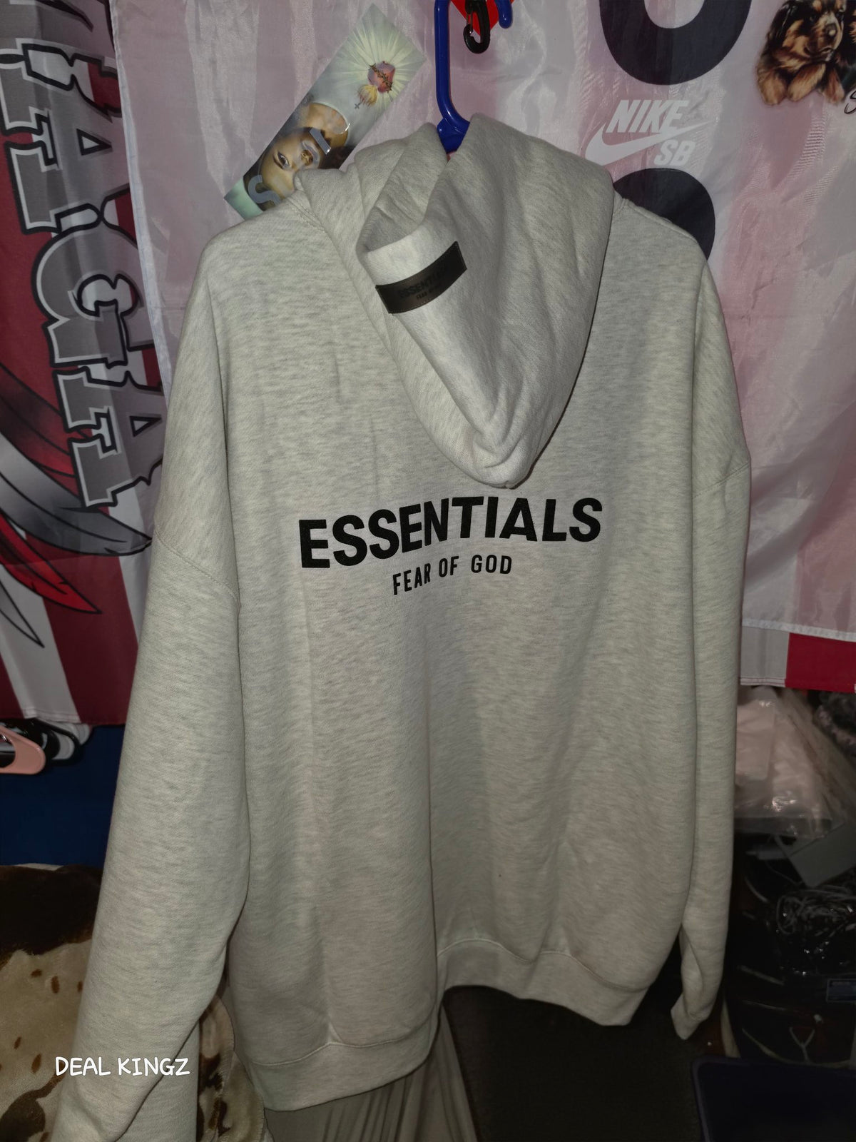 Fear of God Essentials Pullover Hoodie Light Oatmeal XXL