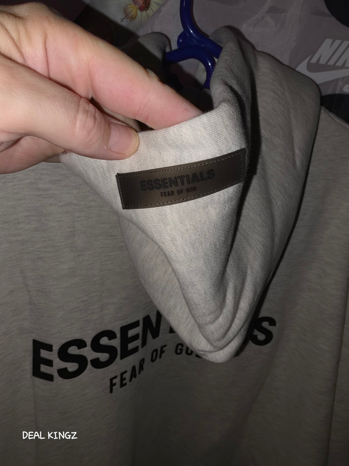 Fear of God Essentials Pullover Hoodie Light Oatmeal XXL