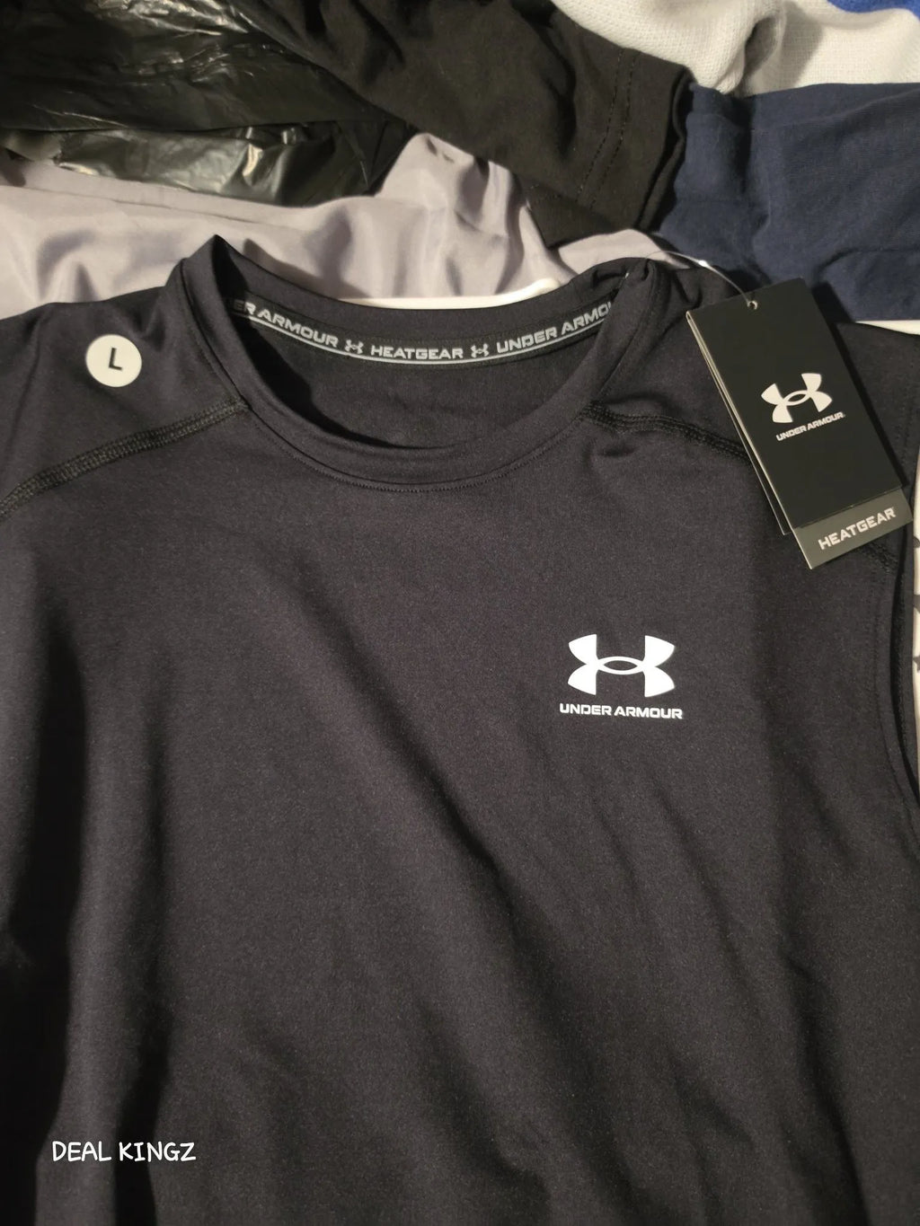 Under Armour HeatGear Sleeveless Shirt – Black, Size L