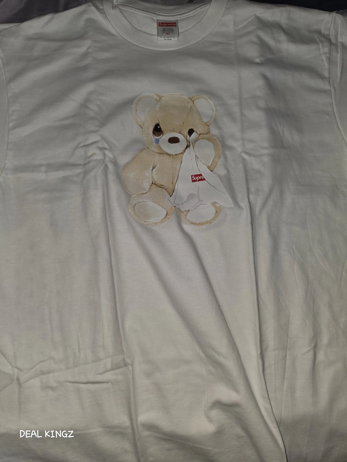 Supreme Bear Tee – White, Size XL
