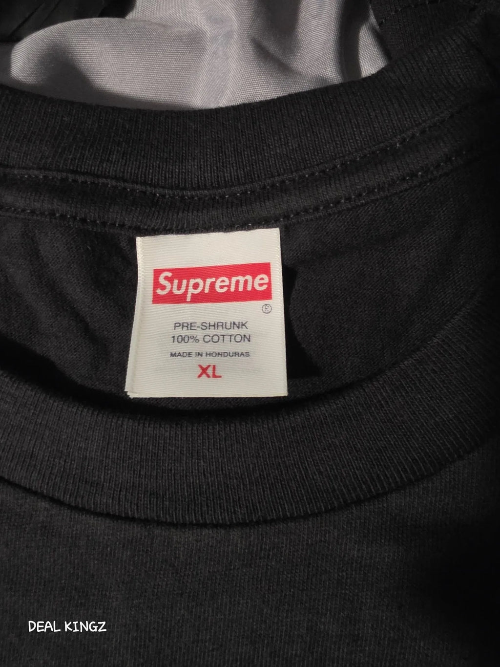 Supreme Arabic Box Logo Tee – Black, Size XL