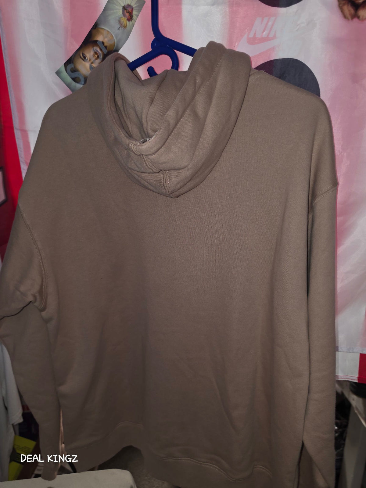 Kith Classic Logo Williams II Hoodie FW18 Tan XL New
