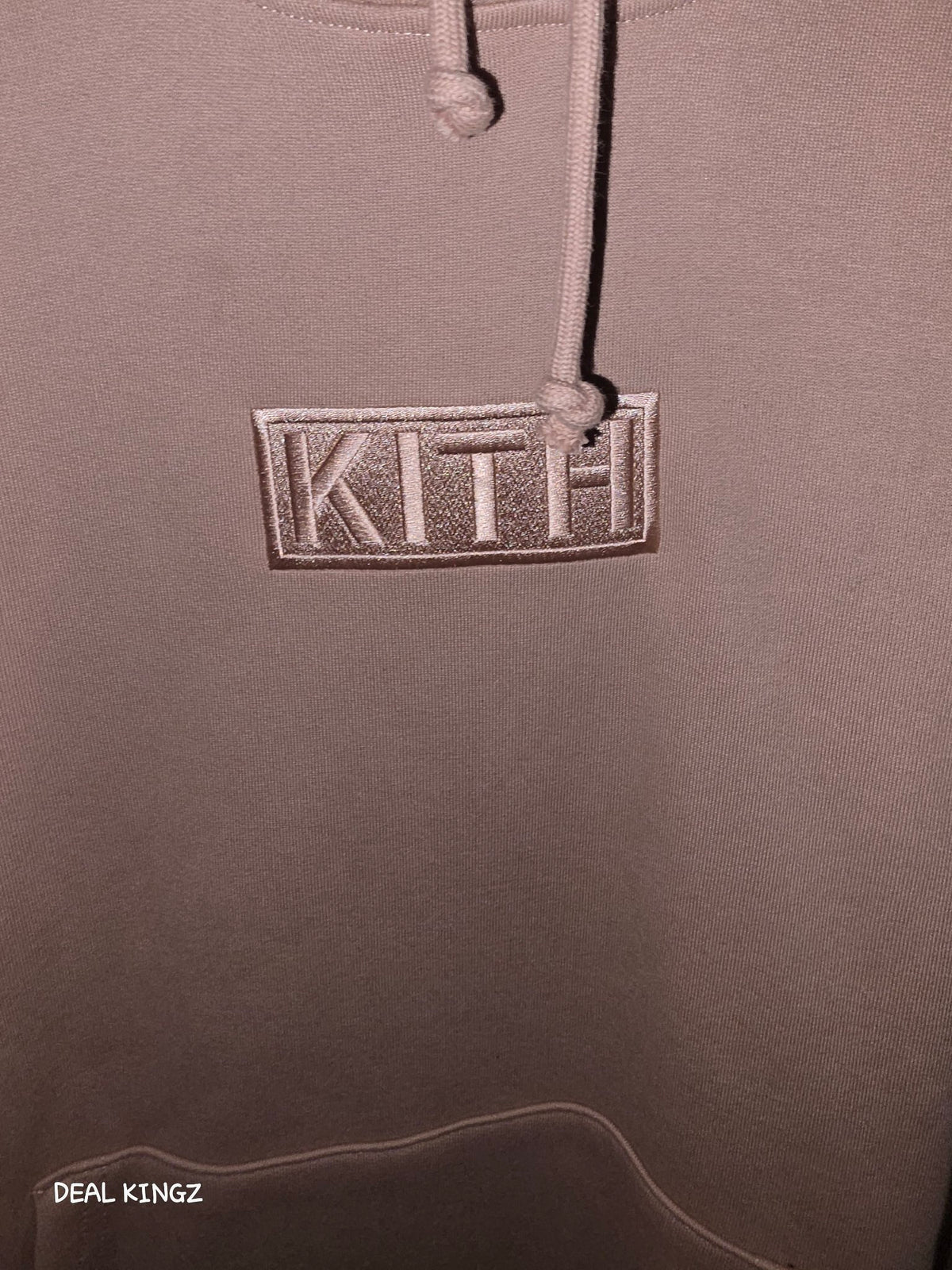 Kith Classic Logo Williams II Hoodie FW18 Tan XL New