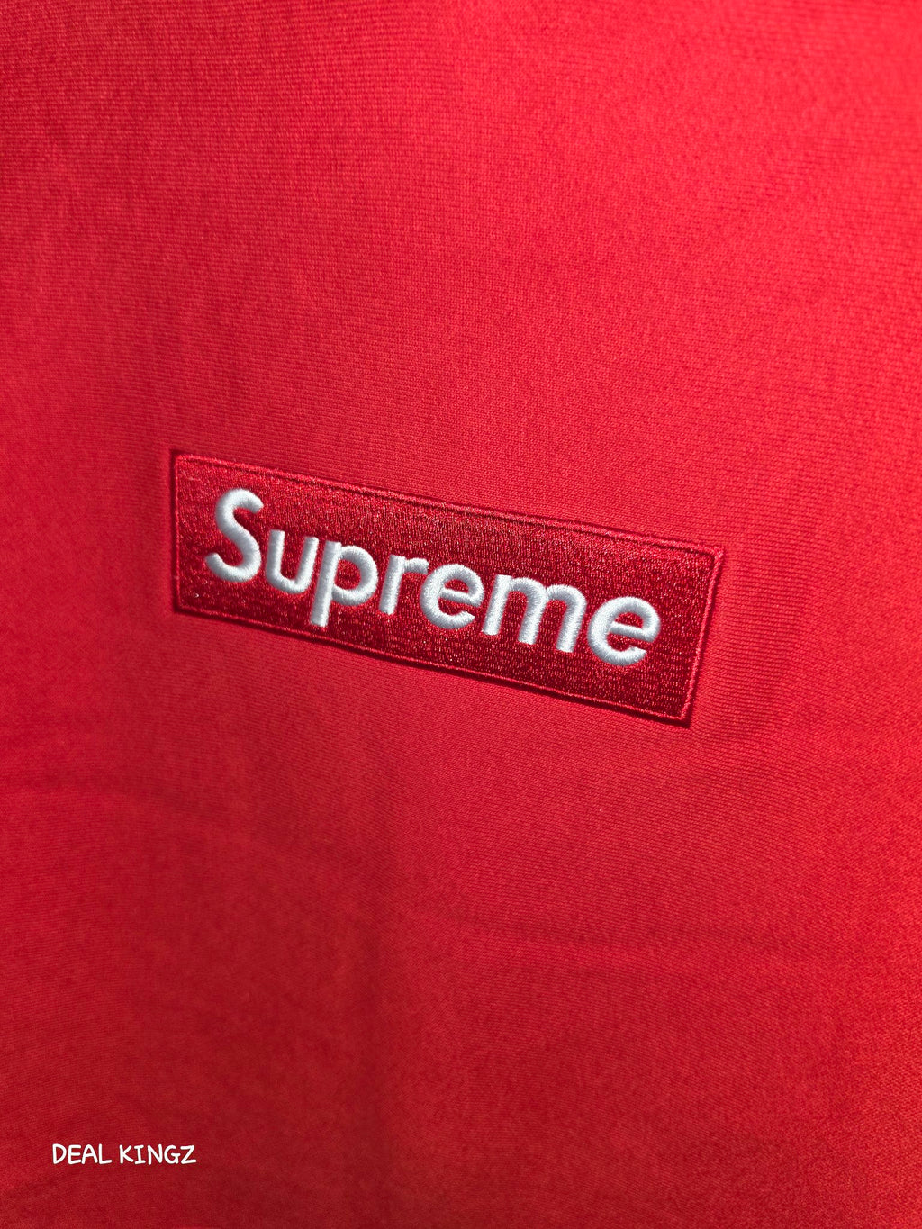 Supreme Box Logo Hooded Sweatshirt FW17 Red L New