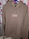 Kith Classic Logo Williams II Hoodie FW18 Tan XL New
