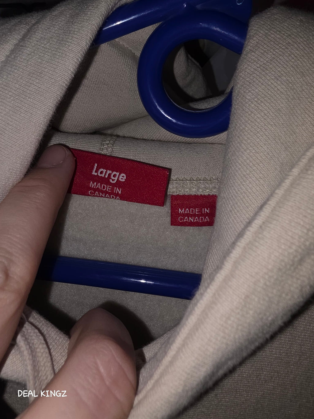 Supreme Box Logo Hooded Sweatshirt FW24 Stone L New