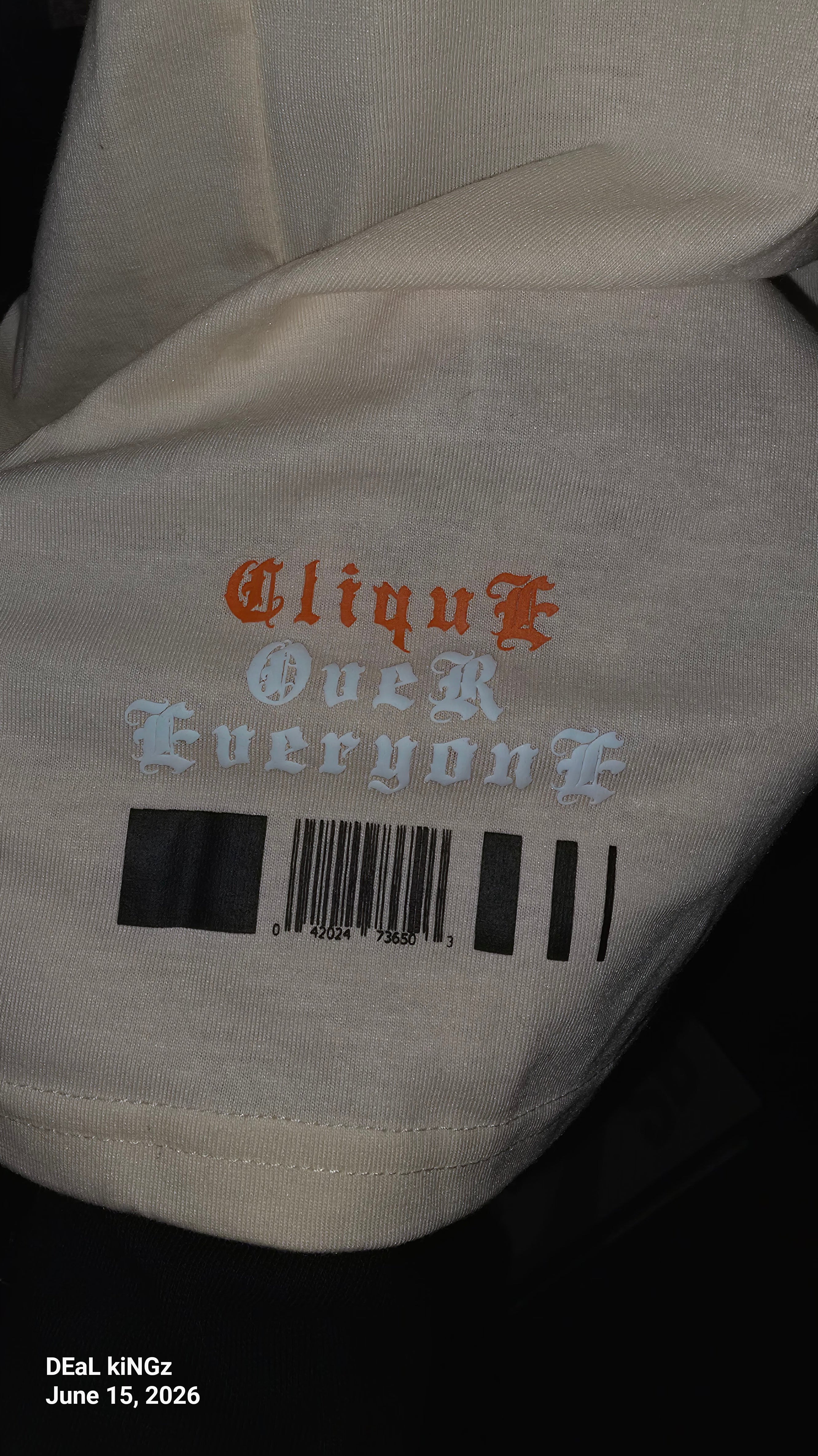 Highly Undrtd and features a prominent "HGC" tribal-style logo graphic on the chest.