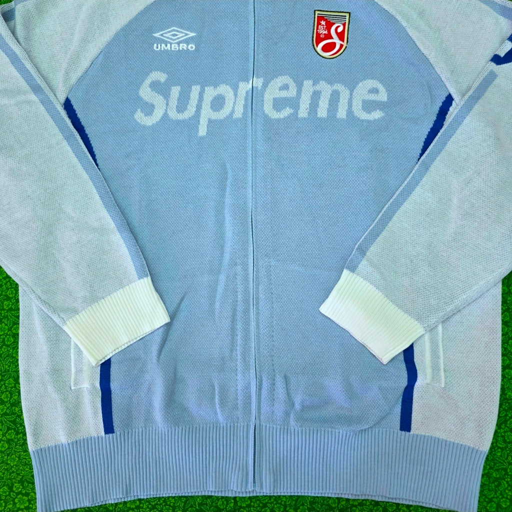 Supreme x Umbro Zip Up Sweater brand new 💯%Authentic