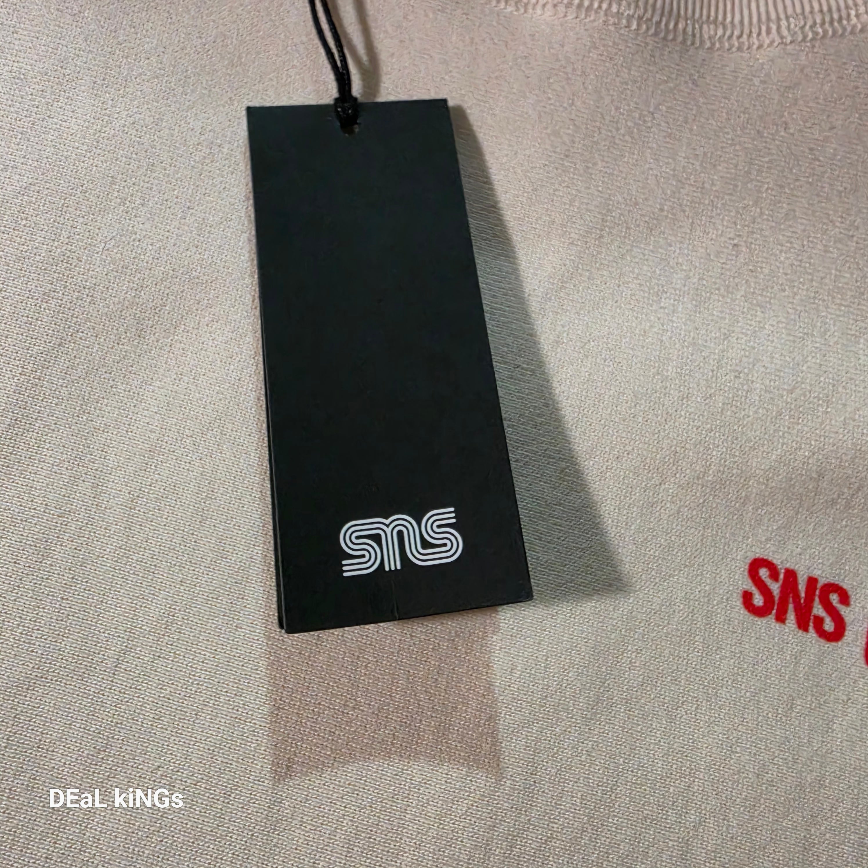 off-white SNS Tokyo Café crewneck sweatshirt featuring red graphic text on the back BRAND NEW 💯% AUTHENTIC
