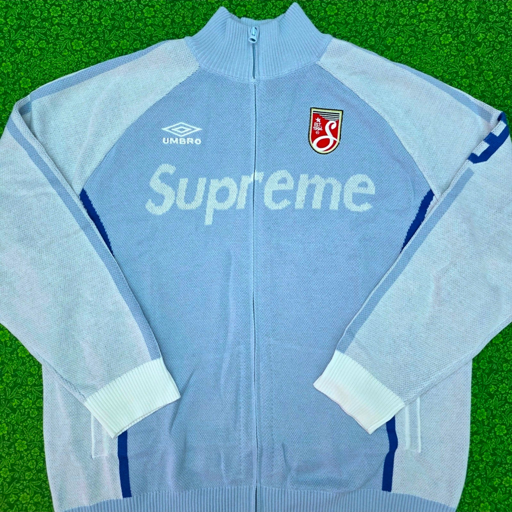 Supreme x Umbro Zip Up Sweater brand new 💯%Authentic