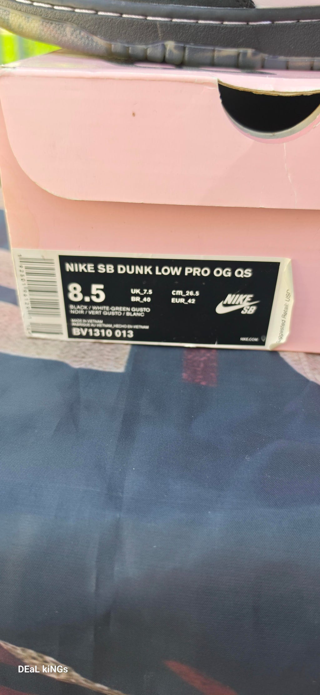 Nike SB Dunk X Jeff Staple Size 8.5 Mens Pre-owned 💯% AUTHENTIC