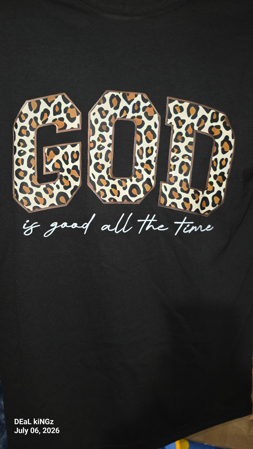 WOMANS - GOD IS GOOD ALL THE TIME BRAND NEW SIZE -