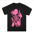 KAWS New Fiction Skeleton Graphic T-Shirt – Black, Size XL
