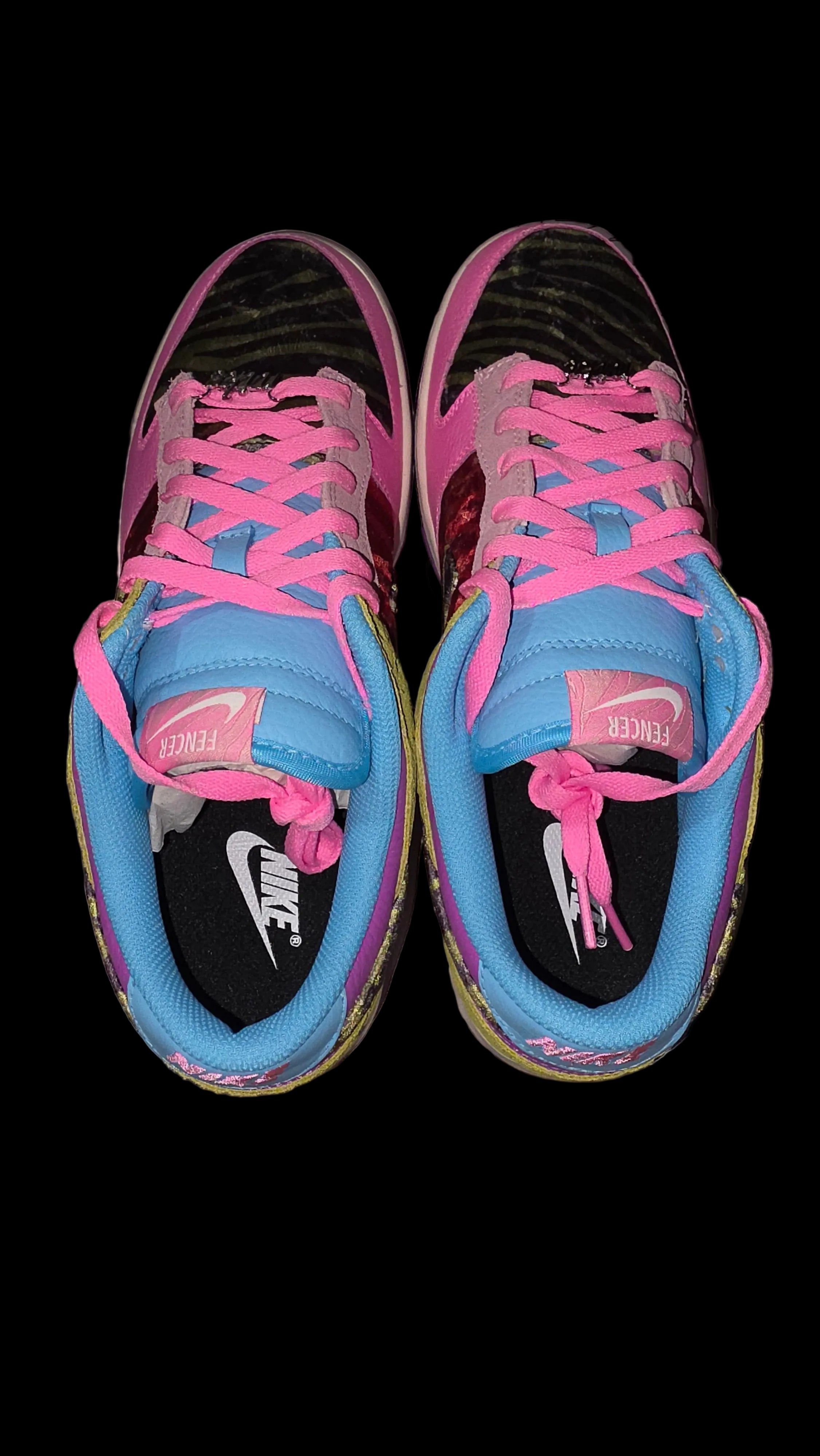 Nike Dunk Low "Unlocked By You" sneakers designed by fencer Miles Chamley-Watson.