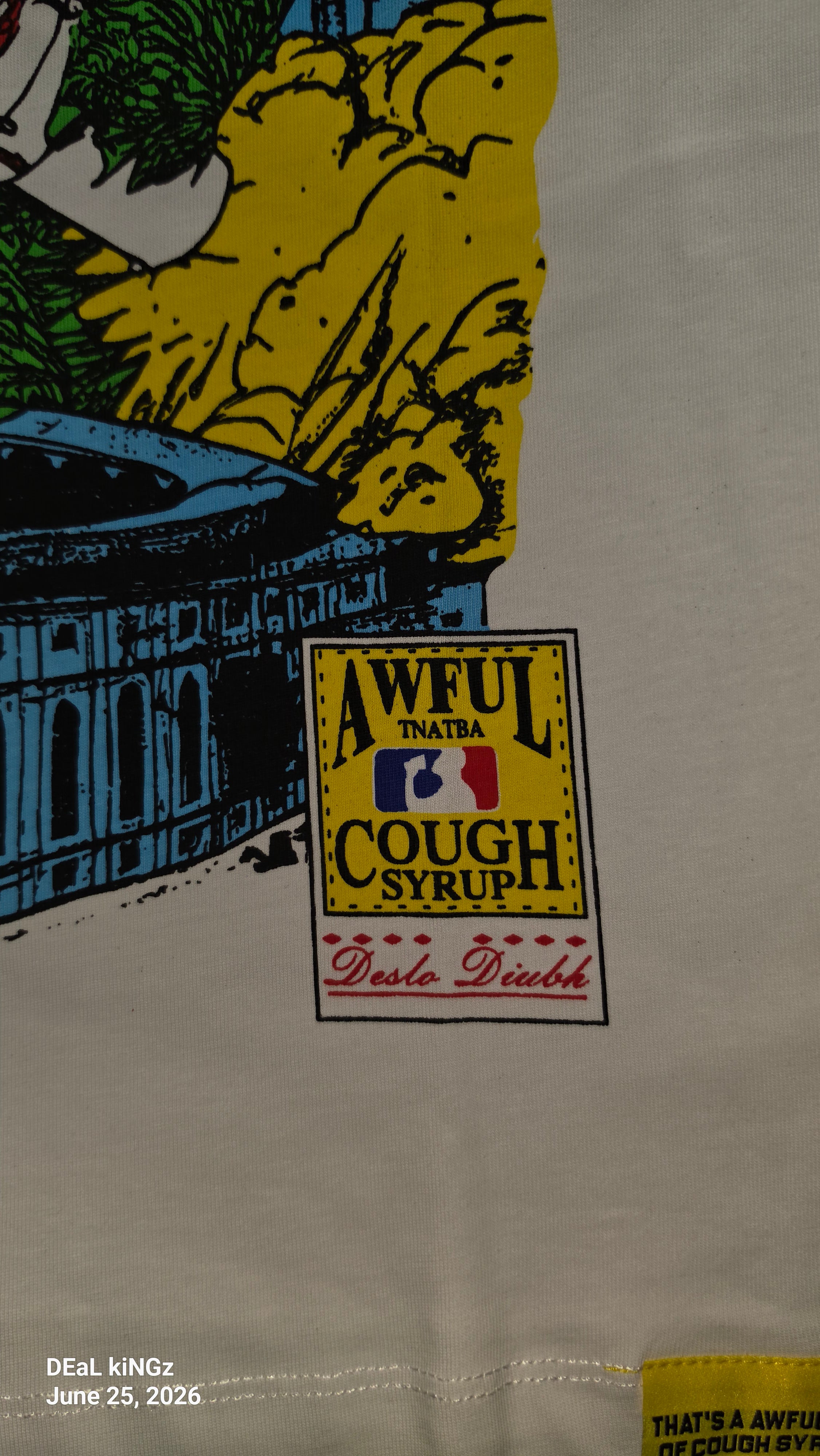 That's a awful lot of cough syrup by Desto dubb size -XL