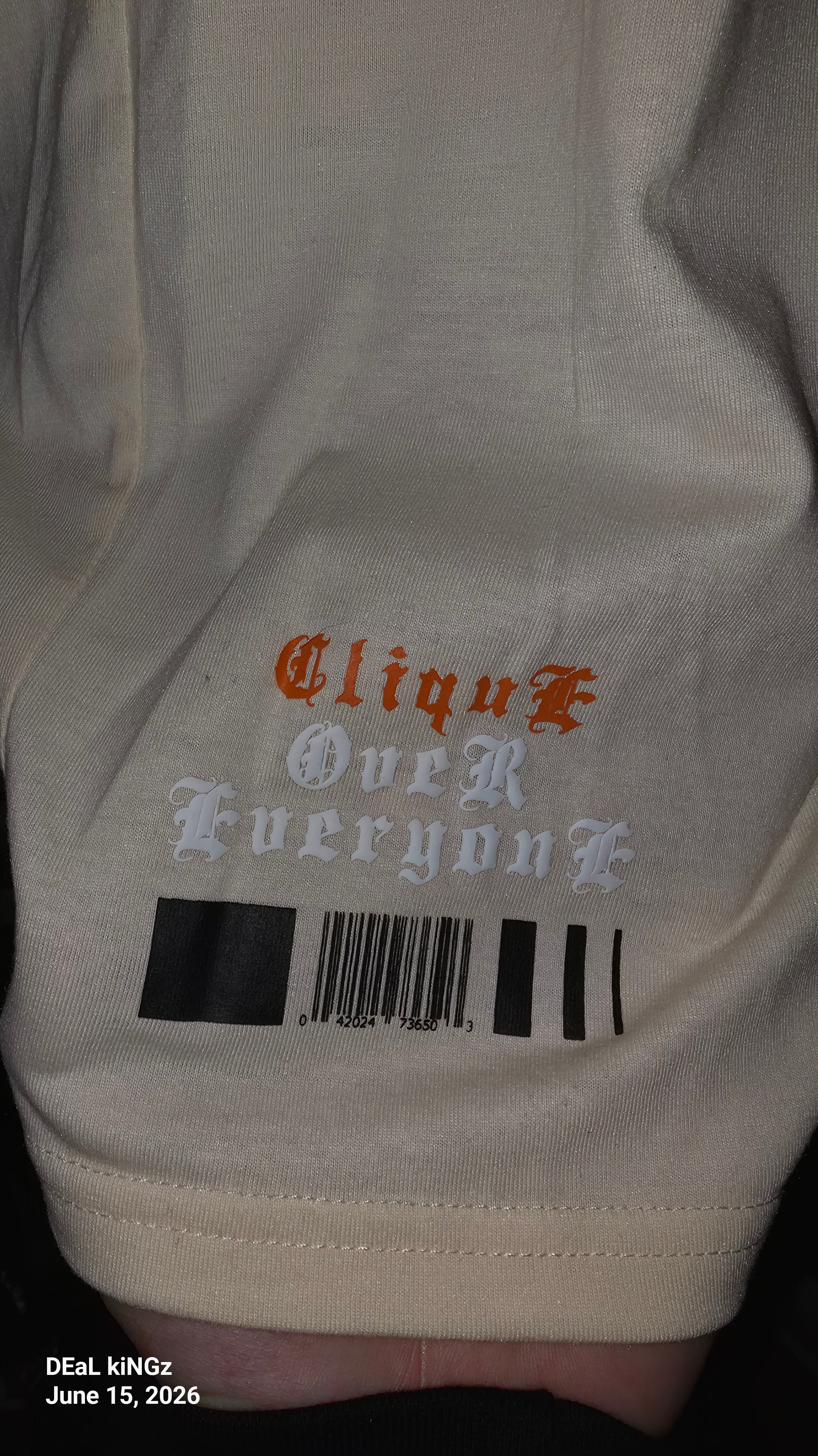 Highly Undrtd and features a prominent "HGC" tribal-style logo graphic on the chest.