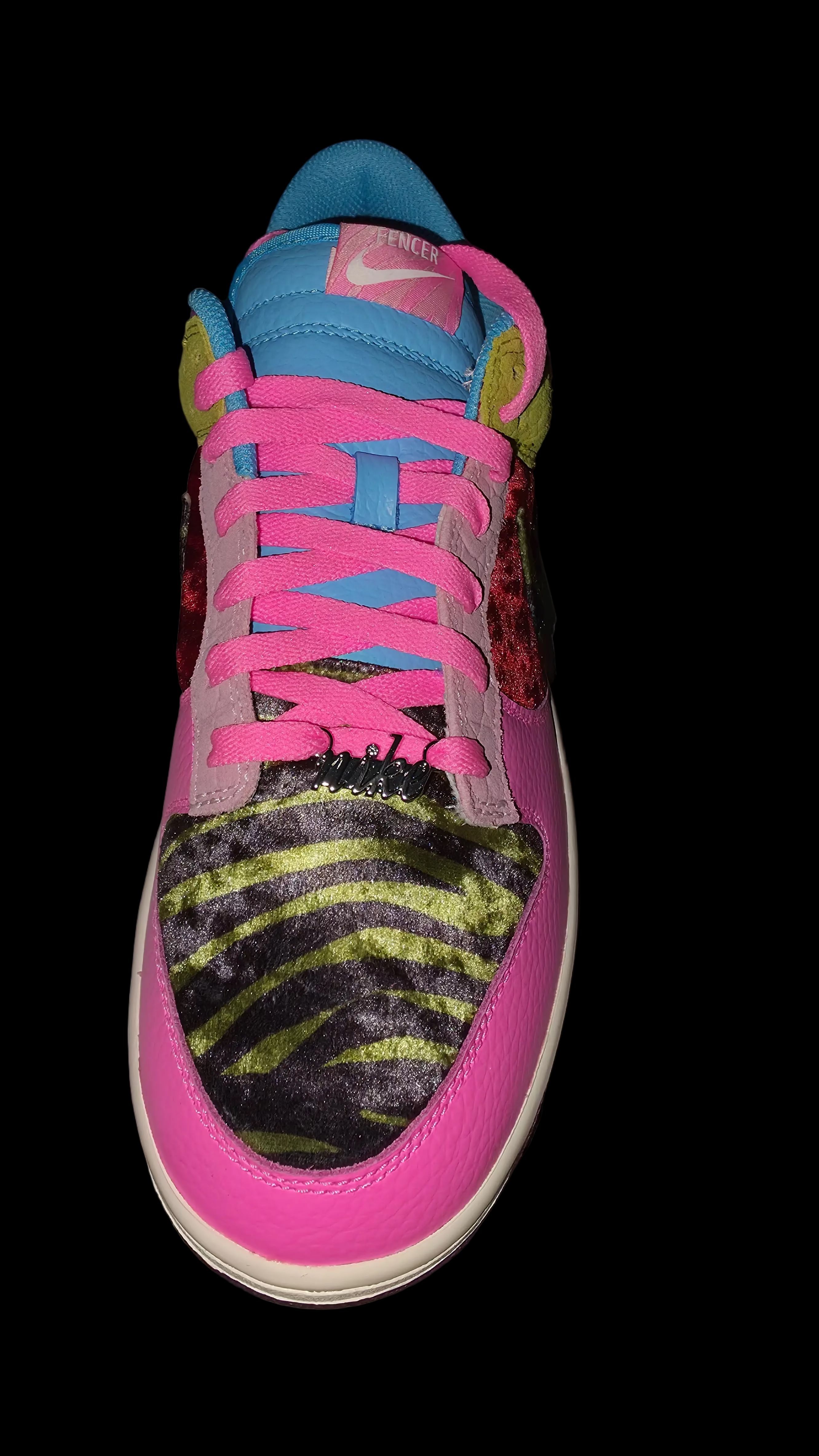 Nike Dunk Low "Unlocked By You" sneakers designed by fencer Miles Chamley-Watson.