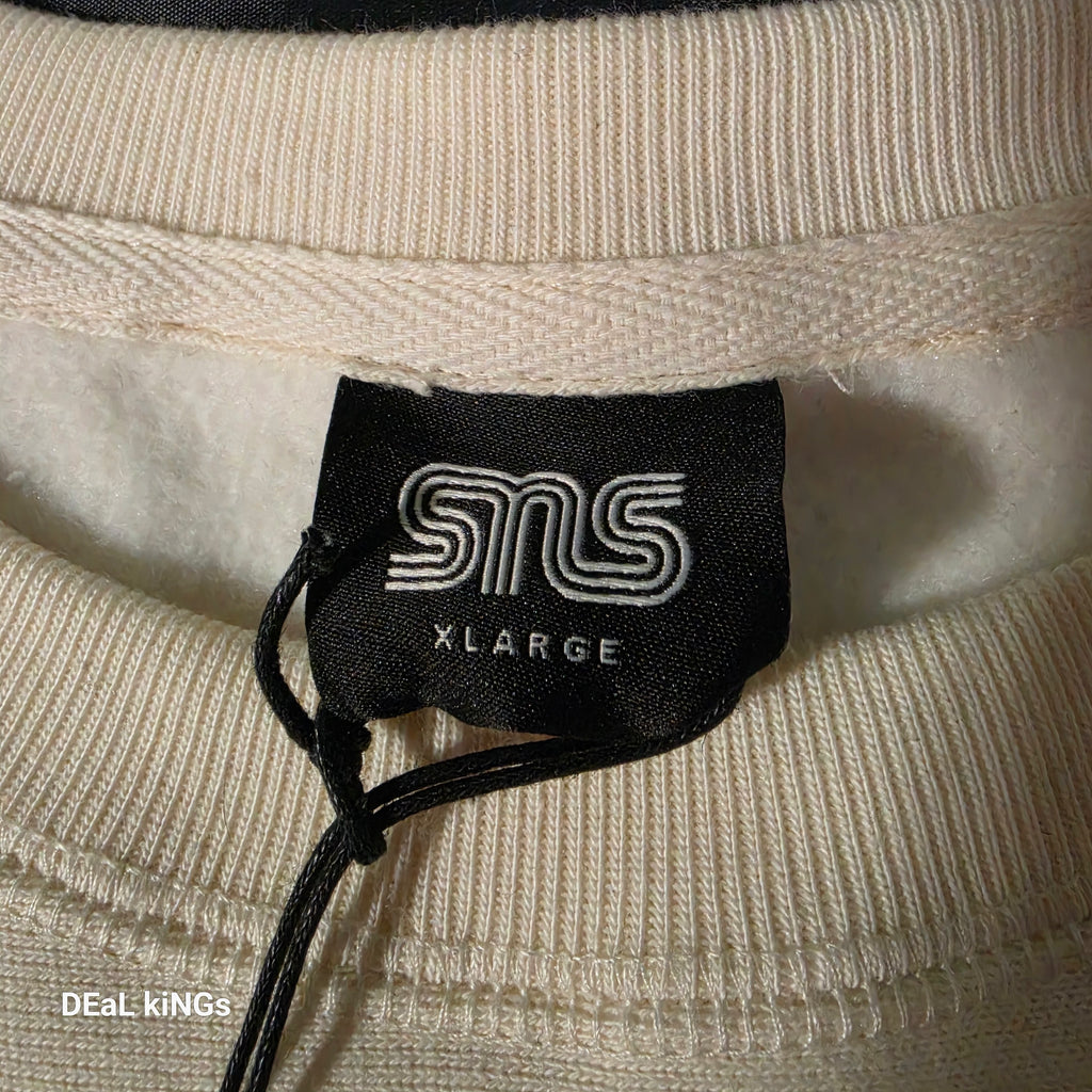 off-white SNS Tokyo Café crewneck sweatshirt featuring red graphic text on the back BRAND NEW 💯% AUTHENTIC