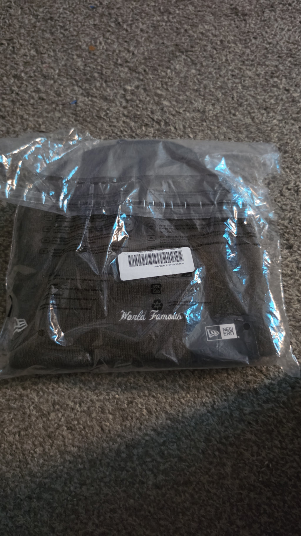 Supreme x New Era Action Beanie – Brown