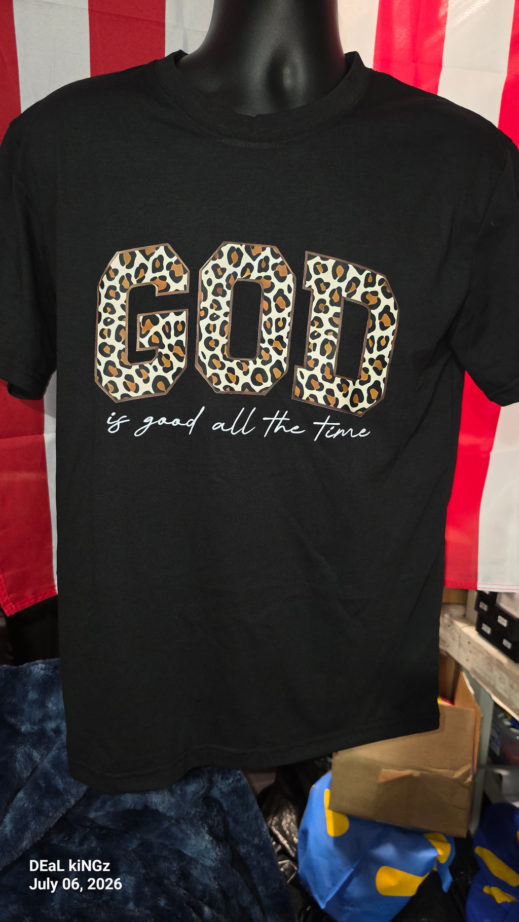 WOMANS - GOD IS GOOD ALL THE TIME BRAND NEW SIZE -