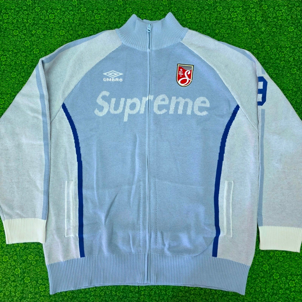 Supreme x Umbro Zip Up Sweater brand new 💯%Authentic