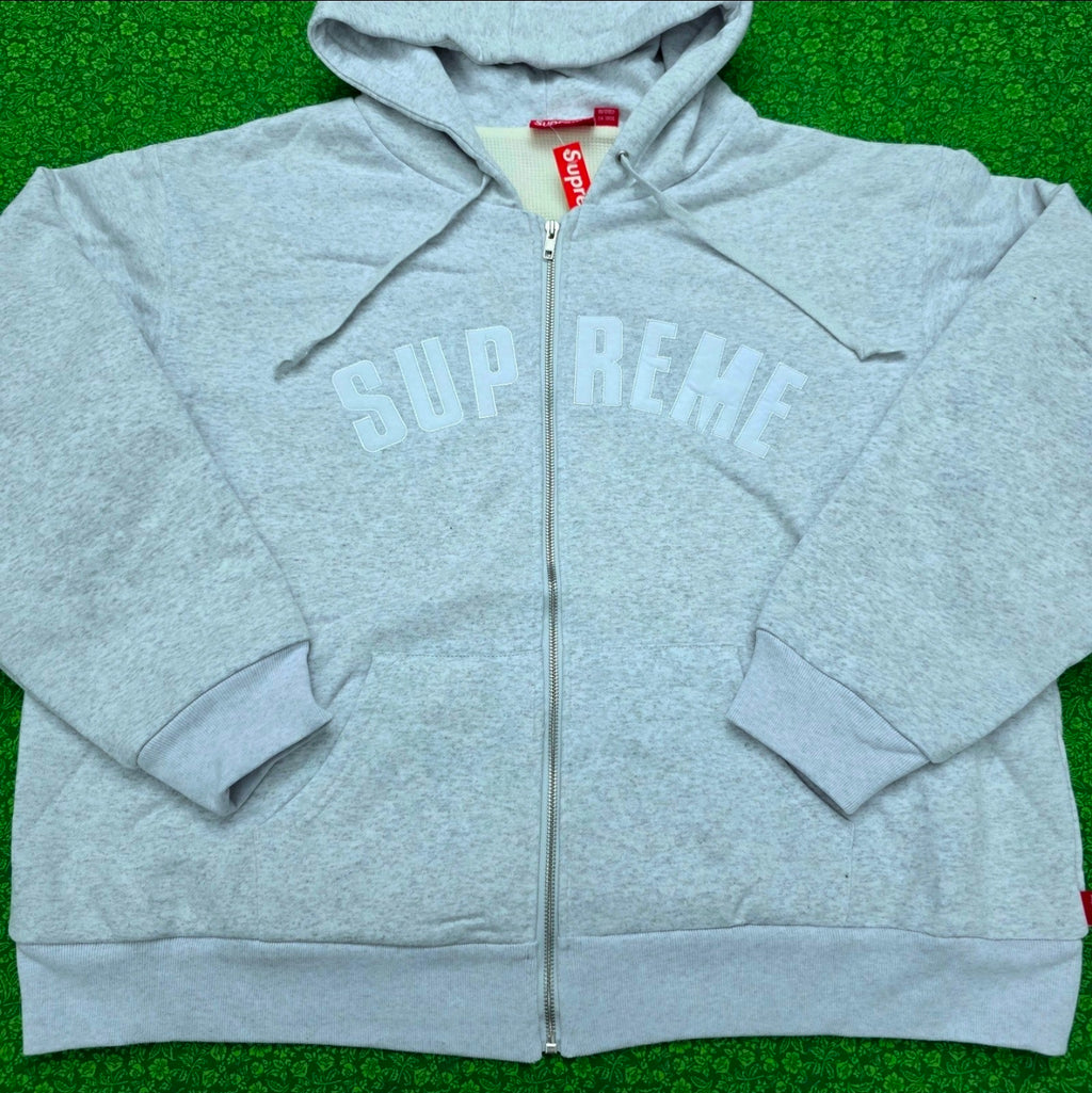 SUPREME Grey Arc Thermal Hoodie Size XL BRAND NEW 💯% AUTHENTIC