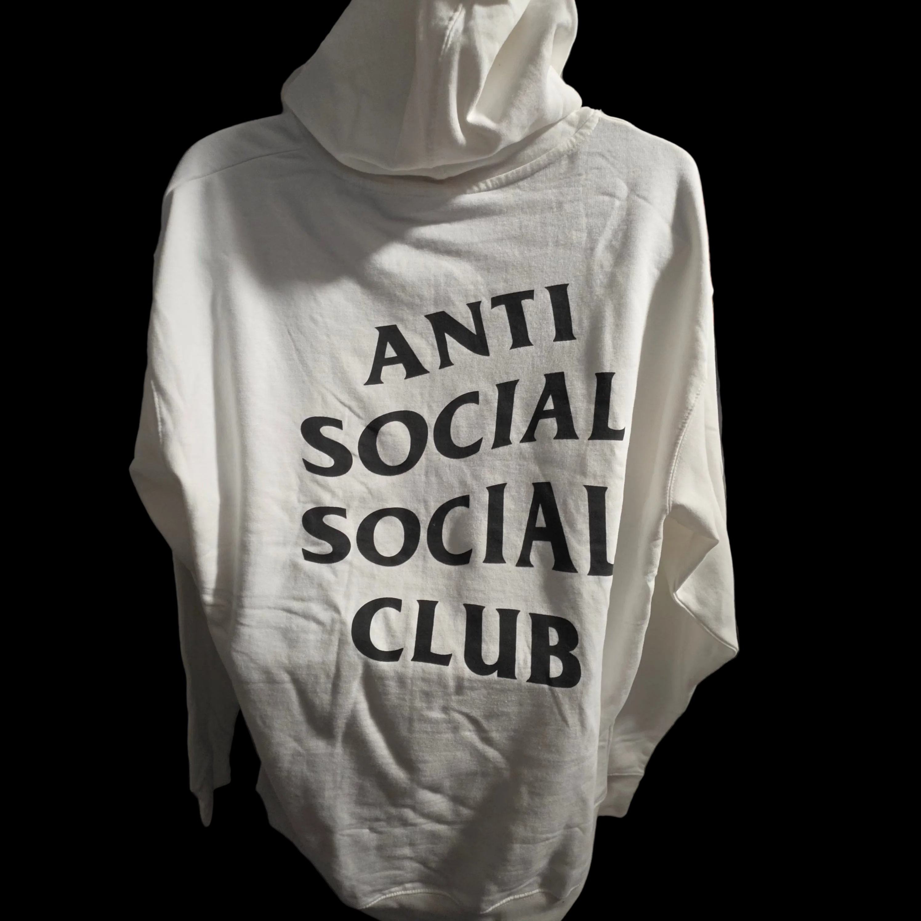 ANTI SOCIAL SOCIAL CLUB MASOCHISM HOODIE WHITE BRAND NEW 💯% AUTHENTIC