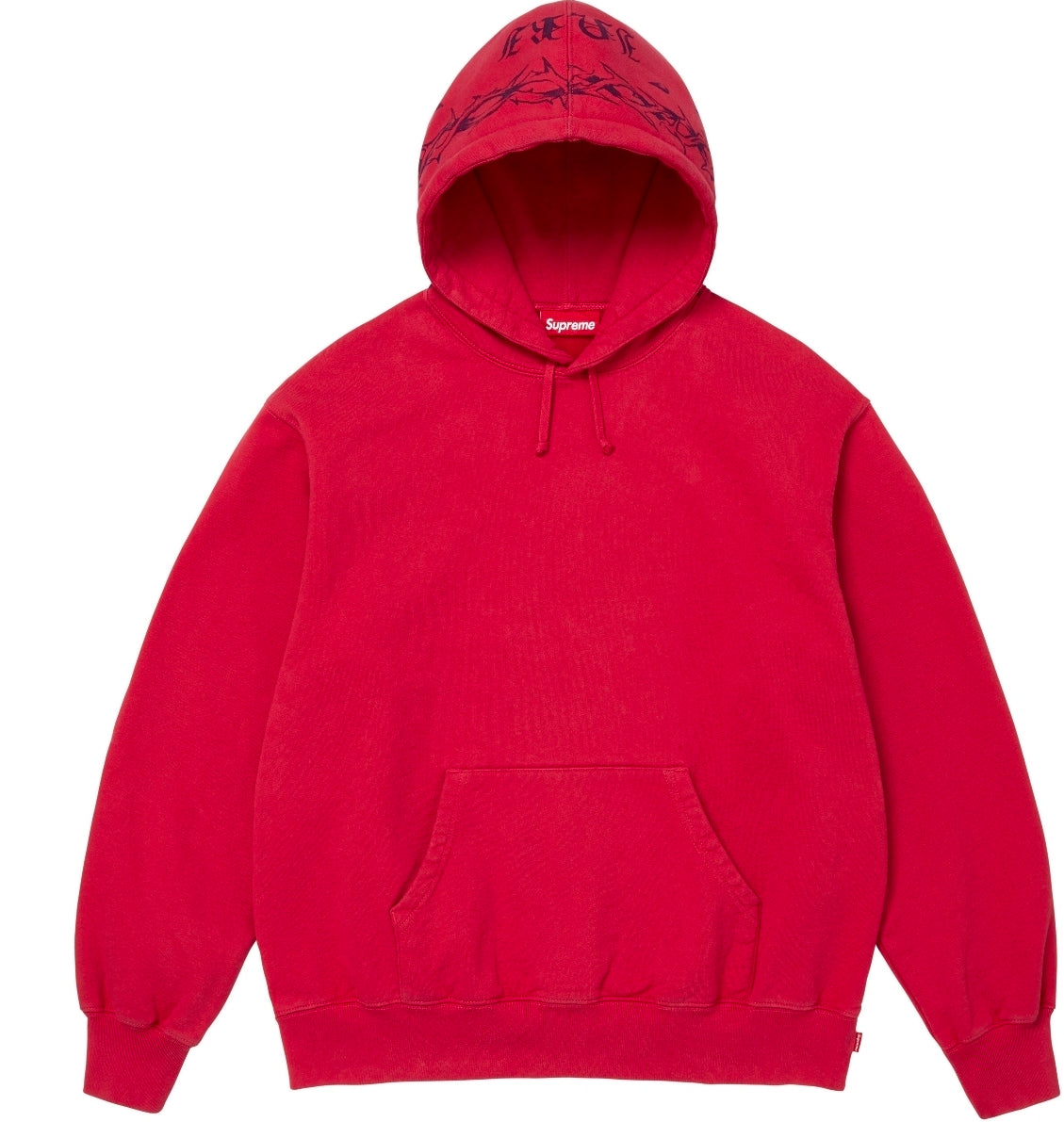Supreme Forever Hoodie – Red, Size XL