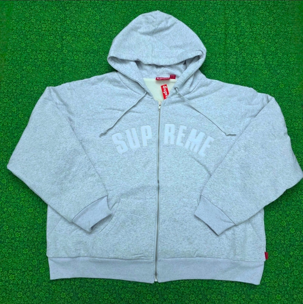 SUPREME Grey Arc Thermal Hoodie Size XL BRAND NEW 💯% AUTHENTIC