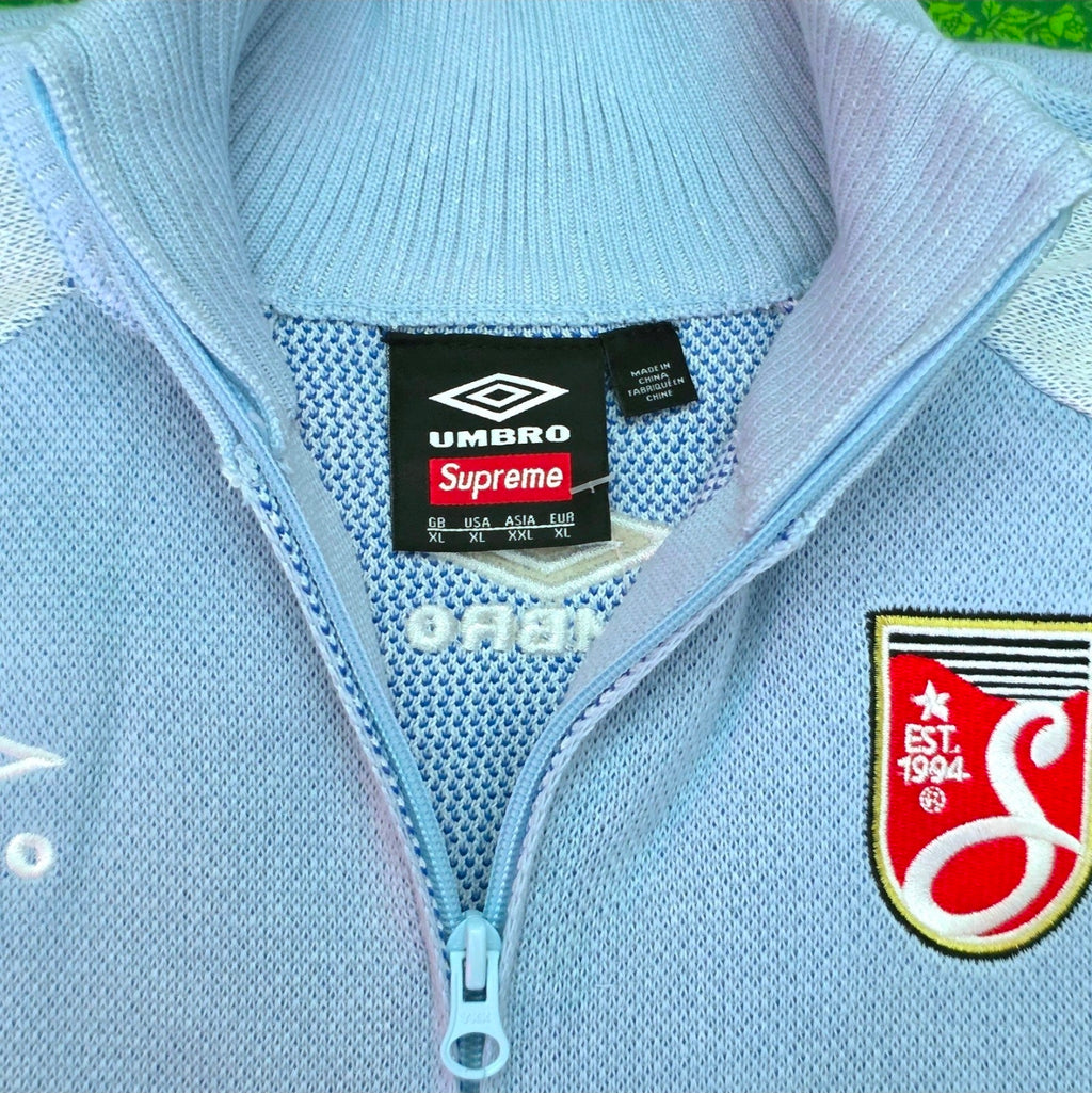 Supreme x Umbro Zip Up Sweater brand new 💯%Authentic
