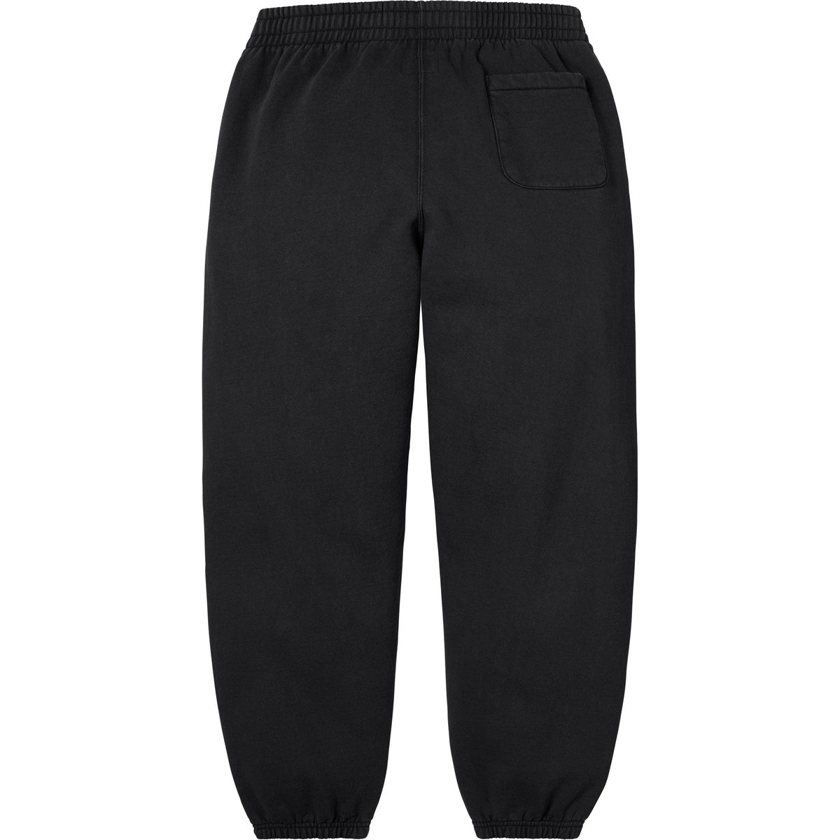 Supreme Small Box Sweatpant Black XL FW25 New Overdyed Regular Fit