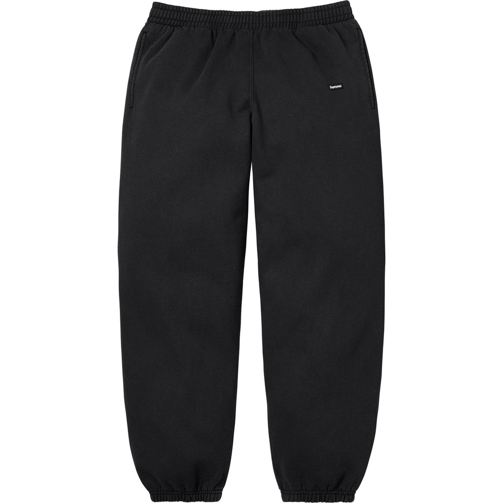 Supreme Small Box Sweatpant Black XL FW25 New Overdyed Regular Fit