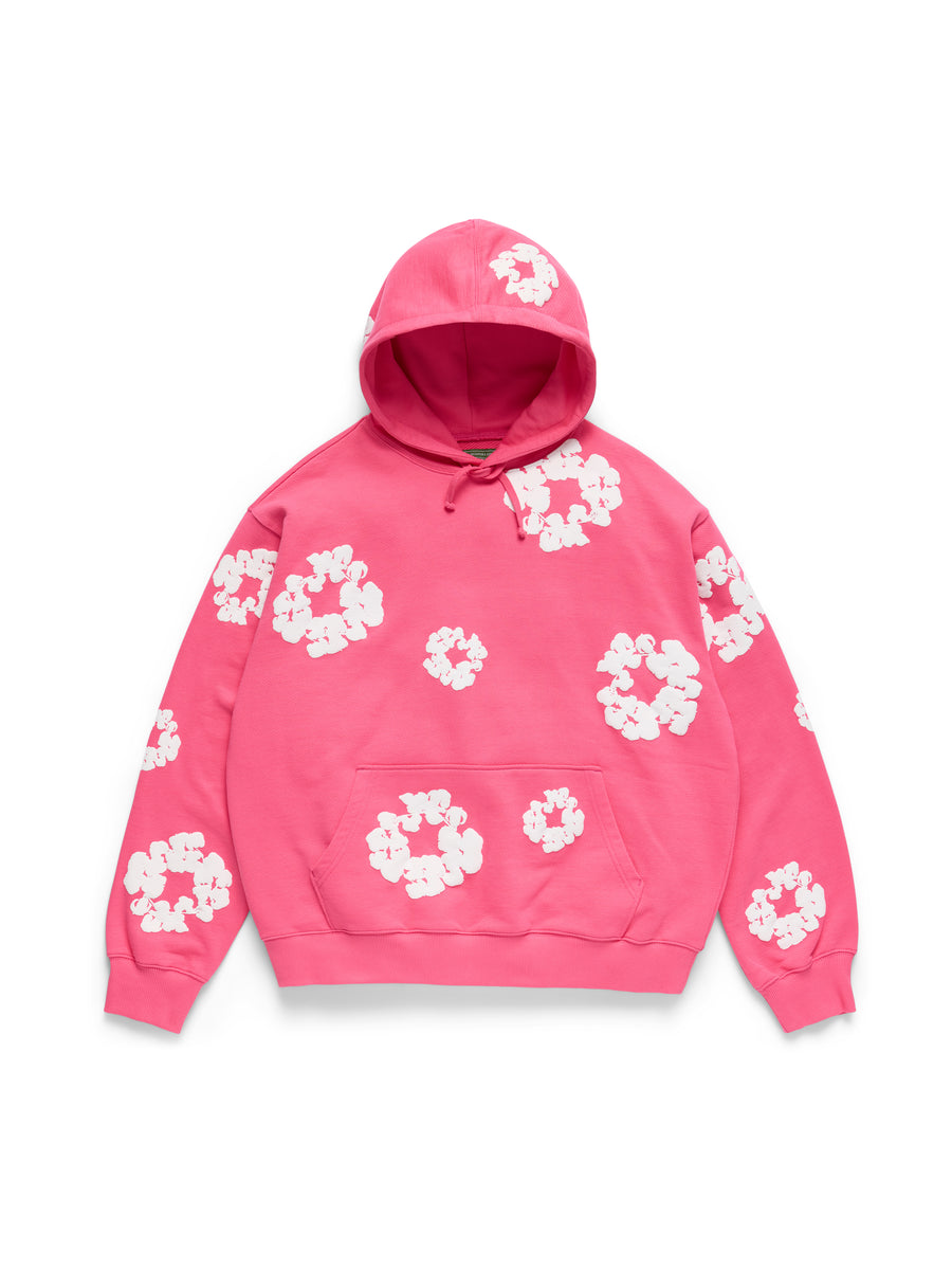 Denim Tears Cotton Wreath Hoodie Pink XL