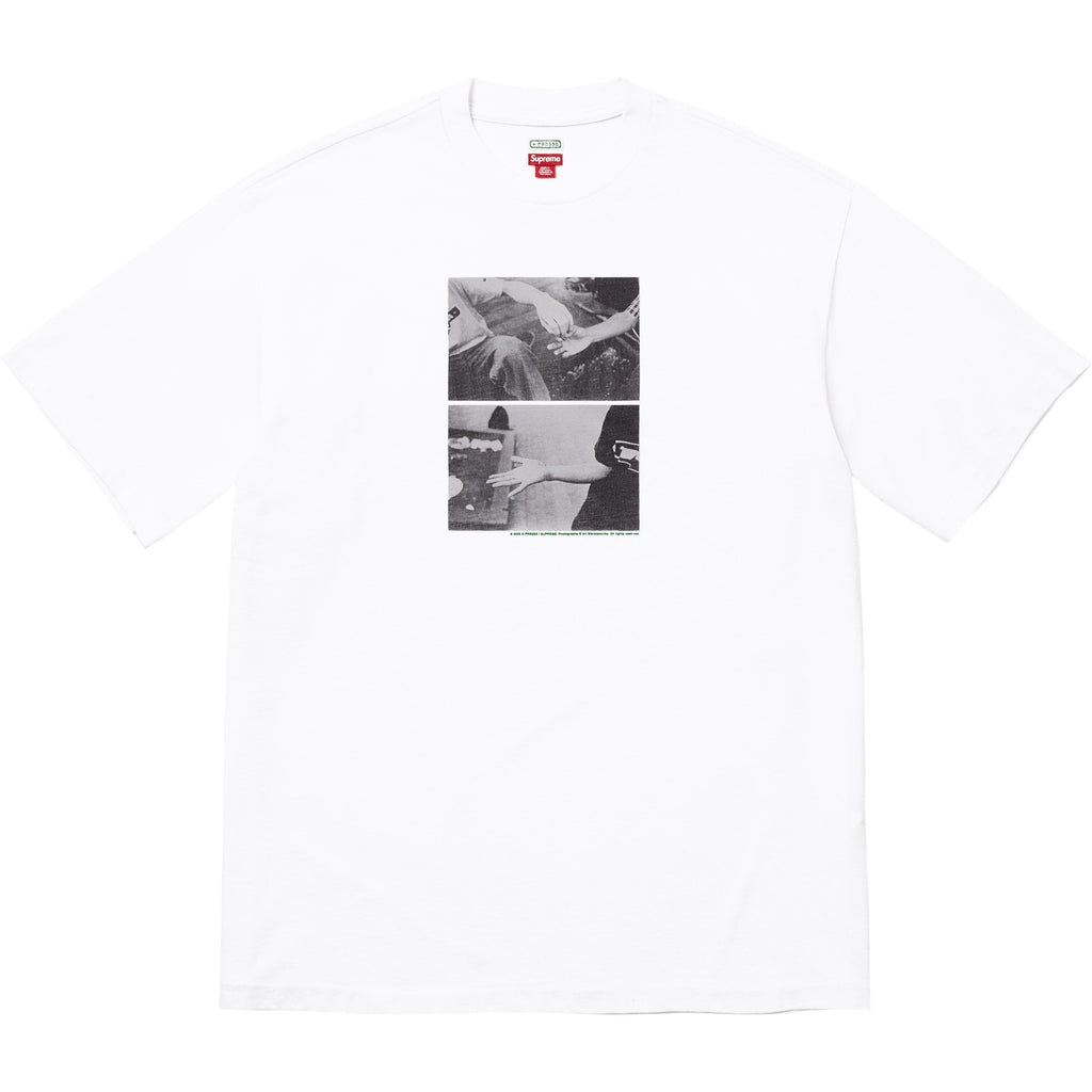 Supreme®/A.PRESSE Tee, White, XL — Red #5