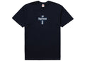 Supreme Cross Box Logo Tee – Navy, Size XL