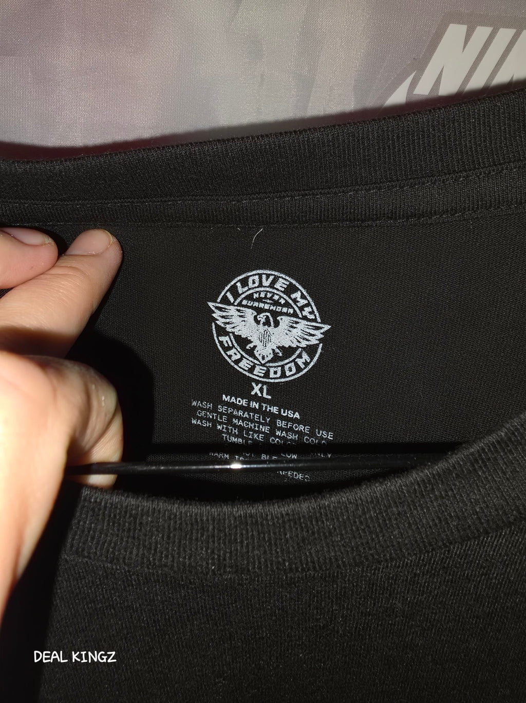Trump Never Surrender Graphic Tee Black XL