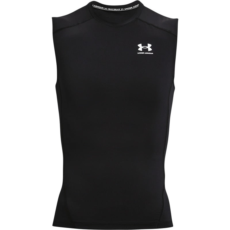 Under Armour HeatGear Sleeveless Shirt – Black, Size L